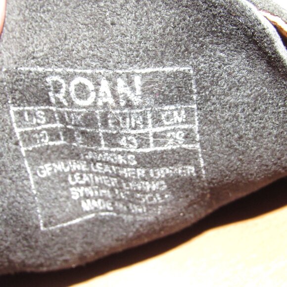 Bedstu ROAN Men’s Suede Leather Hawkins Oxford Casual Shoes Size 10 Charcoal main image 5